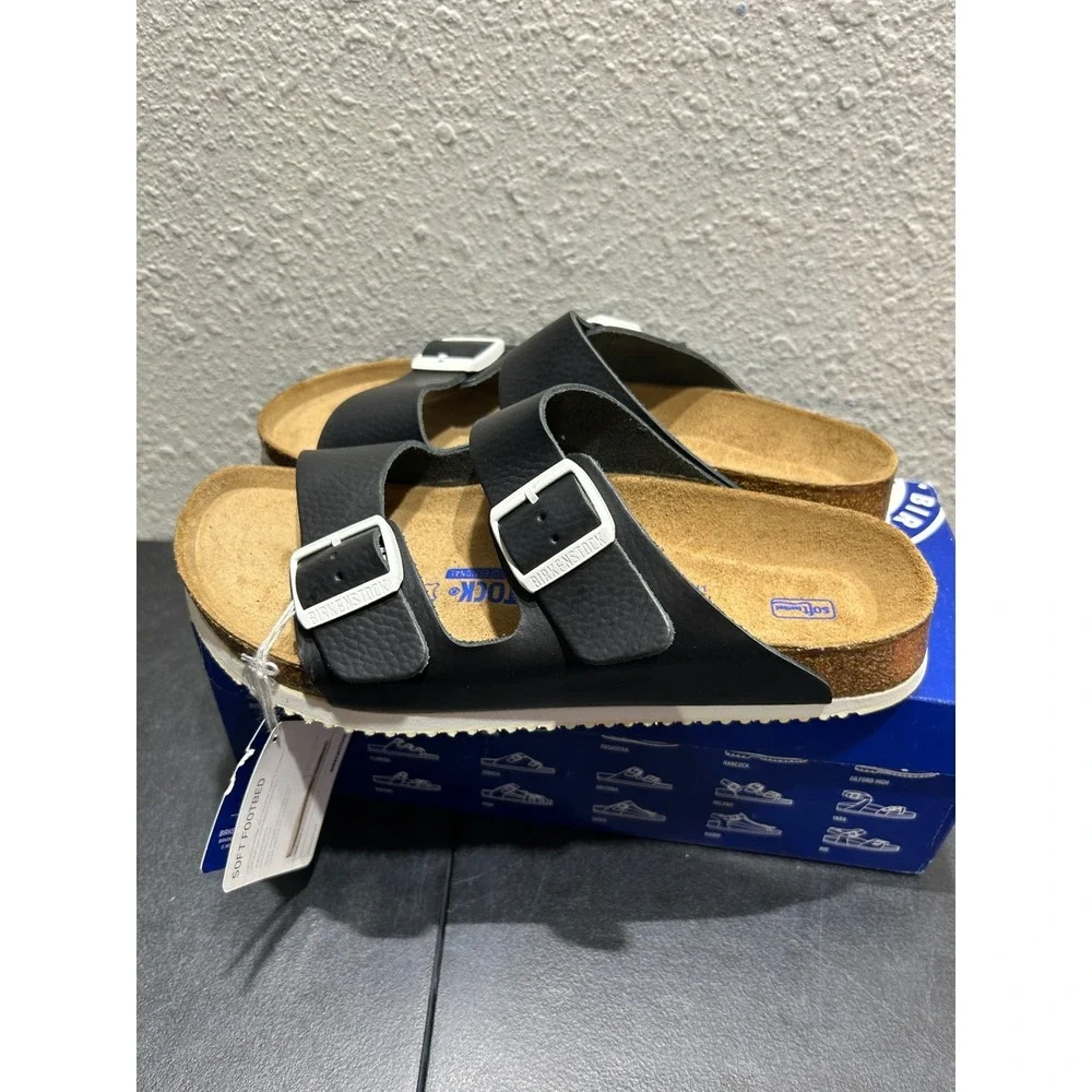 Birkenstock Arizona PROF Leather Black EU 41 US L10 M8 Unisex